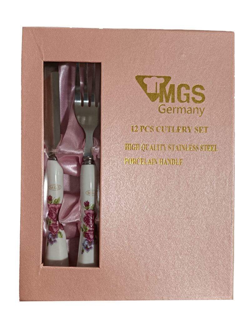 کارد و چنگال دسته سرامیکی MGS - Image 3