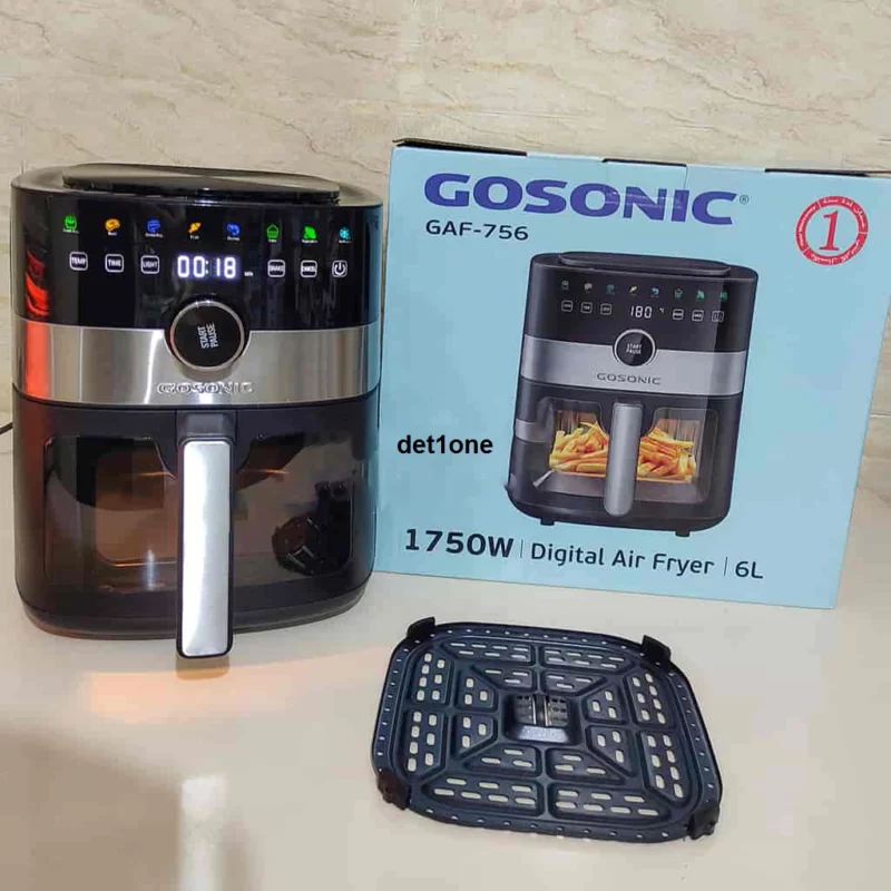 سرخ کن 6 لیتری بدون روغن گوسونیک مدل GAF-756 - Image 6