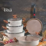 سرویس قابلمه 10 پارچه pmt طرح السا